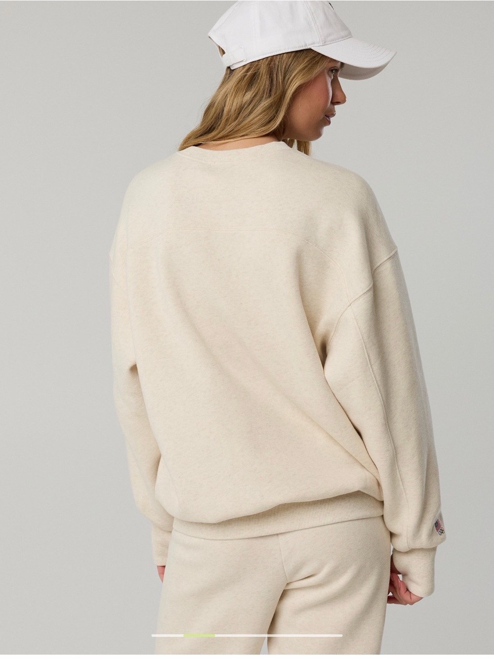 aerie TEAM USA 2026 Cream Sweatshirt - Picture 7 of 11